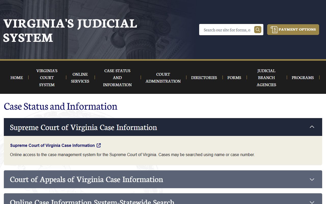 Fluvanna County court records after arrest Virginia case information hub